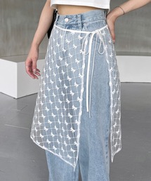 Heather | レイヤードラップスカート 132182(スカート)