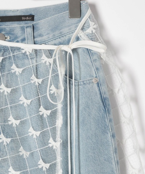 Heather（ヘザー）の「レイヤードラップスカート  132182（スカート・レディース・ホワイト系その他2/ホワイト系その他・FREE）」の10枚目の写真