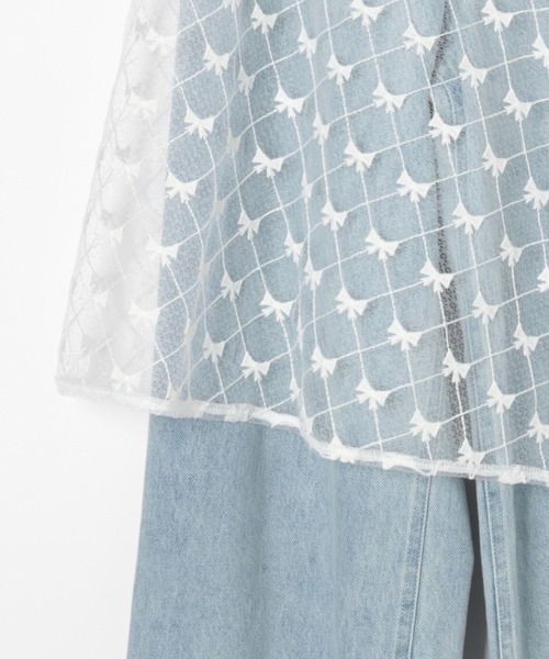 Heather（ヘザー）の「レイヤードラップスカート  132182（スカート・レディース・ホワイト系その他2/ホワイト系その他・FREE）」の12枚目の写真