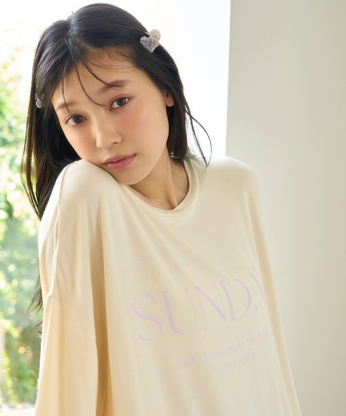 SNIDEL HOME(スナイデルホーム)の「パールハートミニクリップ(バレッタ/ヘアクリップ・レディース・ブラック/ホワイト/ライトグレー/ピンク・FREE)」の5枚目の写真