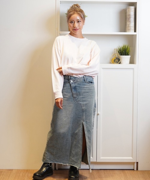 RVCA(ルーカ)の「【ムラサキスポーツ限定】RVCA/ルーカバックプリント ロンT BE044-P50(Tシャツ/カットソー・レディース・ピンク/ブラック×ホワイト/ホワイト×ブラック/ブラック×ピンク・M/S)」の17枚目の写真