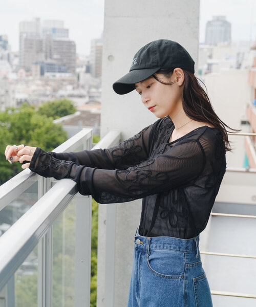 Kastane(カスタネ)の「【カラバリ豊富】ロゴキャップ(キャップ・レディース・ライトグレー/サンドベージュ/ブルー系その他/レッド系その他/レッド/ブラック・FREE)」の22枚目の写真