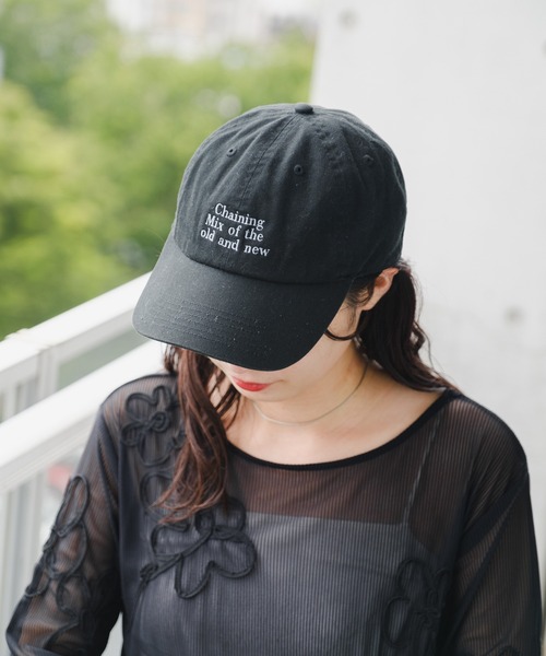 Kastane(カスタネ)の「【カラバリ豊富】ロゴキャップ(キャップ・レディース・ライトグレー/サンドベージュ/ブルー系その他/レッド系その他/レッド/ブラック・FREE)」の9枚目の写真