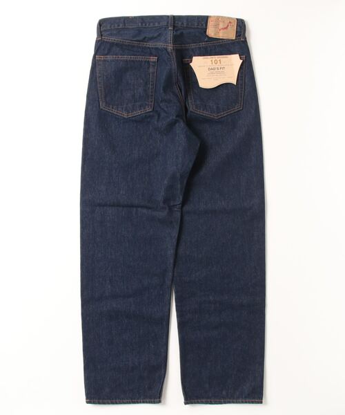 orSlow（オアスロウ）の「Orslow / オアスロウ：101 DAD’S FIT DENIM PANTS：01-1010W-81[STD]（デニムパンツ・メンズ・ワンウォッシュ・4(XL)/3(L)/2(M)）」の2枚目の写真
