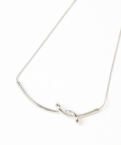 Andemiu（アンデミュウ）の「ムスビネックレス140479（ネックレス・レディース・ゴールド/シルバー・FREE）」の3枚目の写真