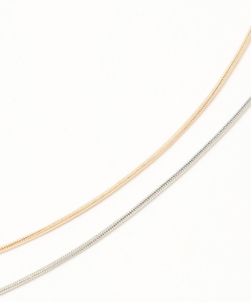 Andemiu（アンデミュウ）の「ムスビネックレス140479（ネックレス・レディース・ゴールド/シルバー・FREE）」の6枚目の写真