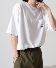 レトロ刺繍Tシャツ