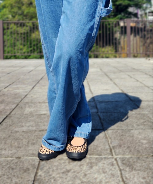 SLACK FOOTWEAR(スラックフットウェア)の「カンフーシューズ ゆべし メリージェーン トルテ アニマル柄 ストラップ(バレエシューズ・レディース・レオパード・23.5cm/24.5cm/23.0cm/24.0cm/25.0cm)」の12枚目の写真