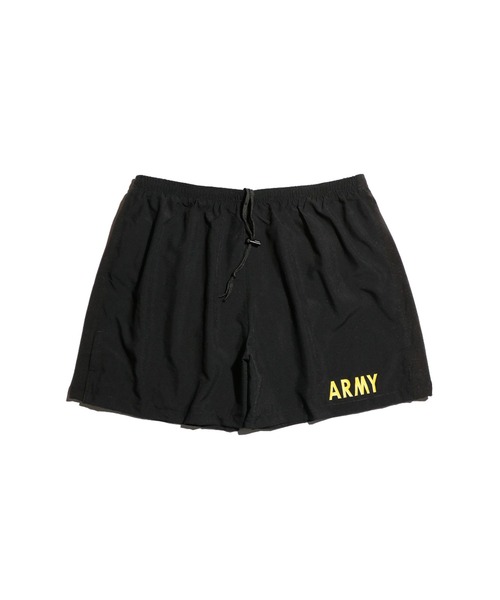 MILITARY(ミリタリー)の「U.S MILITARY / ユーエスミリタリー US ARMY TRAINING SHORTS DEADSTOCK MADE BY SOFFE ソフィー アメリカ軍 トレーニングショーツ デッドストック(その他パンツ・メンズ・ブラック・X-LARGE)」の1枚目の写真