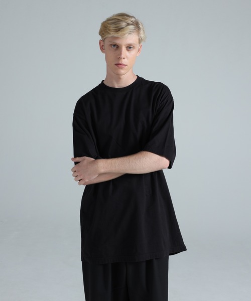 Y-3（ワイスリー）の「U BOXY SS TEE（Tシャツ/カットソー・メンズ・ブラック・SMALL/MEDIUM/X-SMALL/LARGE/X-LARGE/XX-LARGE）」の5枚目の写真