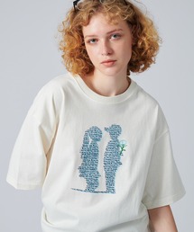 ONCILY | MOTION GRAPHIC LOGO T-SHIRT / モーショングラフィックロゴTシャツ(Tシャツ/カットソー)
