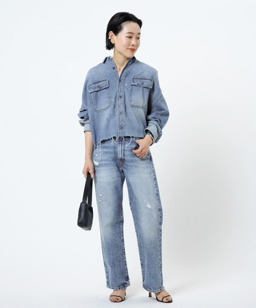 【美品】R13 クロップドデニム サルエル AP STUDIO 美品】R13 クロップドデニム サルエル AP STUDIO