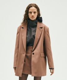 COLUMN（コラム）の「COLUMN / シャンブレーサテンジャケット