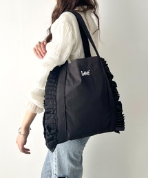 LeSportsac×Lee●ナイロントートバッグフリルハンドル Lee トートバッグ Lee（リー）フリルトートバッグ レディース