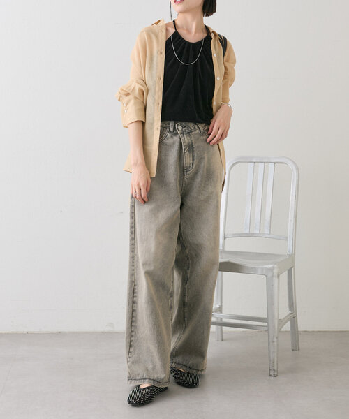 mystic（ミスティック）の「ベロアホルターキャミソール（キャミソール・レディース・ブラック/グリーン・FREE）」の9枚目の写真