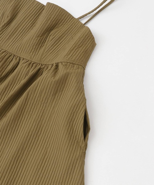 URBAN RESEARCH Sonny Label（アーバンリサーチサニーレーベル）の「ストライプJQキャミワンピース（ワンピース・レディース・ブラック/ブラウン系その他・FREE）」の8枚目の写真