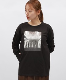 LAKOLE | 箔プリント長袖T / 148085(Tシャツ/カットソー)
