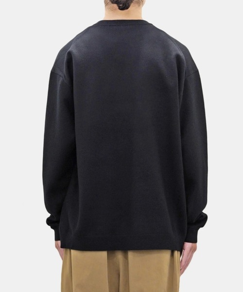 ATON（エイトン）の「【ATON】CREW NECK SWEATER（ニット/セーター・メンズ・ブラック・4/6）」の12枚目の写真