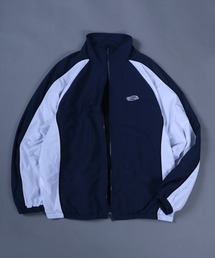 Nylon Fabric Fleece Lining Color Switching Track Jacket/配色切替 裏フリース ナイロンジャケット トラックジャケット