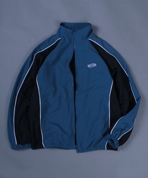 Nylon Fabric Fleece Lining Color Switching Track Jacket/配色切替 裏フリース ナイロンジャケット トラックジャケット