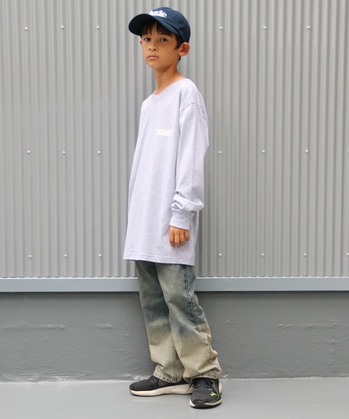 UNIT CHEST(ユニットチェスト)の「【UNIT CHEST】unique unisex long sleeve T-shirt/ユニークユニセックス ロンT OIF designer eggs コラボ LAUNDRY by otowa_shirakusa(Tシャツ/カットソー・レディース・ホワイト/ブラック/杢グレー・L/M/S)」の16枚目の写真