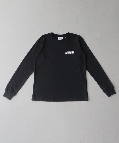 UNIT CHEST(ユニットチェスト)の「【UNIT CHEST】unique unisex long sleeve T-shirt/ユニークユニセックス ロンT OIF designer eggs コラボ LAUNDRY by otowa_shirakusa(Tシャツ/カットソー・レディース・ホワイト/ブラック/杢グレー・L/M/S)」の22枚目の写真