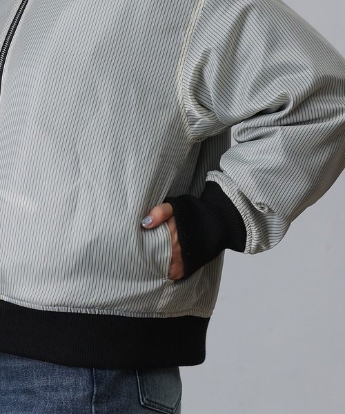 COLONY 2139（コロニートゥーワンスリーナイン）の「リバーシブルMA-1（MA-1・レディース・ネイビー・FREE）」の22枚目の写真