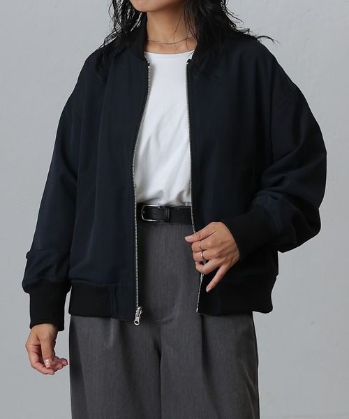 COLONY 2139（コロニートゥーワンスリーナイン）の「リバーシブルMA-1（MA-1・レディース・ネイビー・FREE）」の3枚目の写真