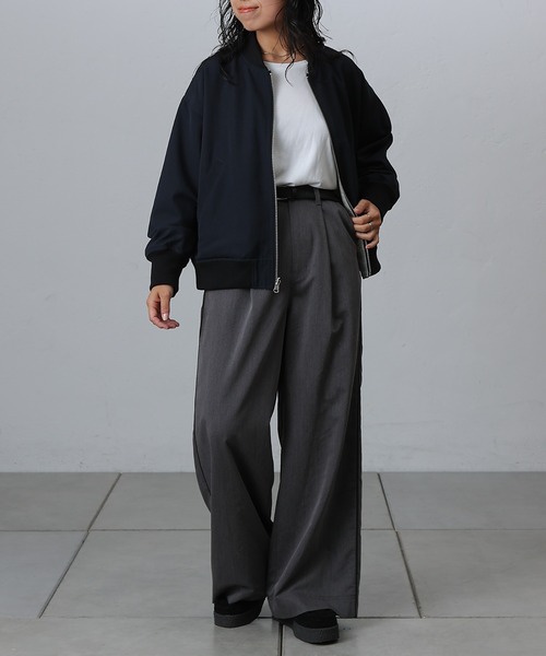 COLONY 2139（コロニートゥーワンスリーナイン）の「リバーシブルMA-1（MA-1・レディース・ネイビー・FREE）」の6枚目の写真