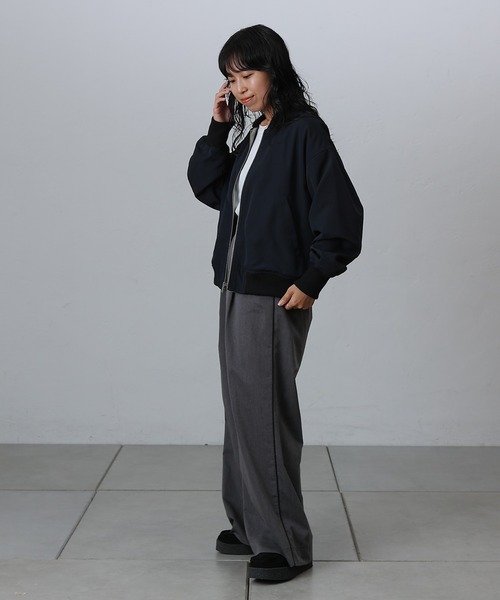 COLONY 2139（コロニートゥーワンスリーナイン）の「リバーシブルMA-1（MA-1・レディース・ネイビー・FREE）」の7枚目の写真