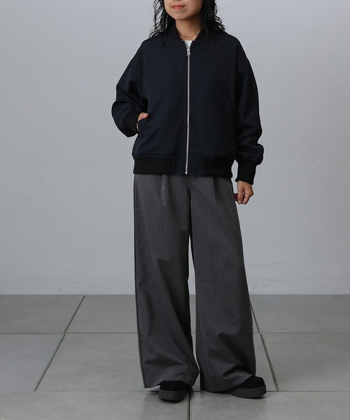 COLONY 2139（コロニートゥーワンスリーナイン）の「リバーシブルMA-1（MA-1・レディース・ネイビー・FREE）」の8枚目の写真