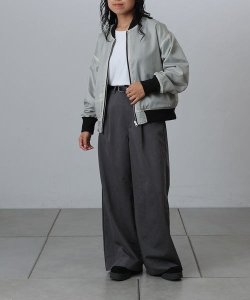 COLONY 2139（コロニートゥーワンスリーナイン）の「リバーシブルMA-1（MA-1・レディース・ネイビー・FREE）」の11枚目の写真