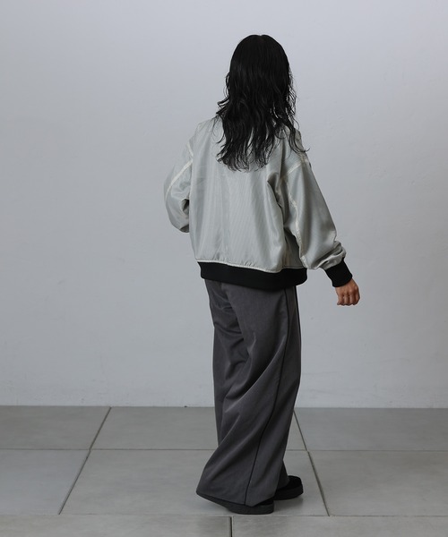 COLONY 2139（コロニートゥーワンスリーナイン）の「リバーシブルMA-1（MA-1・レディース・ネイビー・FREE）」の13枚目の写真