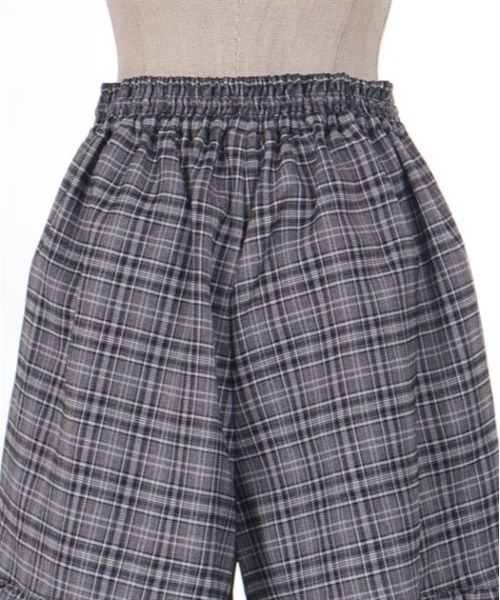 axes femme POETIQUE（アクシーズファムポエティック）の「レースアップショートパンツ（その他パンツ・レディース・ブラウン/グレー/ブラック・MEDIUM）」の22枚目の写真