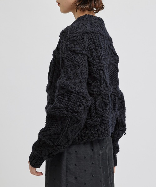 ROPE' / ロペ 【WEB限定カラー】【COOHEM】CRAZY ARAN PULLOVER (コーヘン/アランニット) セール】【WEB限定カラー】【COOHEM】CRAZY ARAN PULLOVER