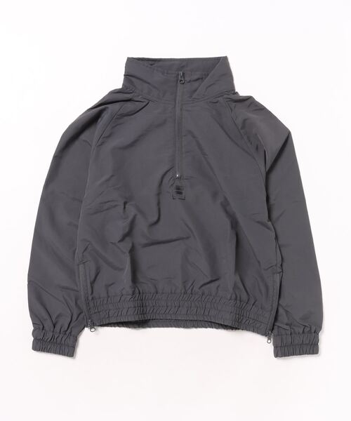 プルート ハーフジップ ナイロンジャケット 洋服 ディズニーリゾート ハーフジップ レディース オーバーサイズ[品番：OCGW0002771