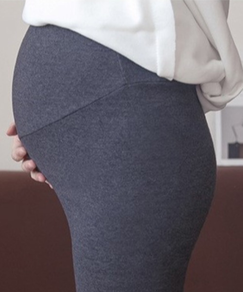 Mela（メラ）の「【マタニティ】裏ボアレギンス（レギンス/スパッツ・レディース・ライトグレー/ブラック/グレー・L/M）」の15枚目の写真
