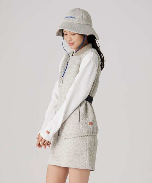 TaylorMade ホワイト キルティング ベスト 美品 TaylorMade（テーラーメイド）の「【別注】＜TaylorMade×UNITED ARROWS