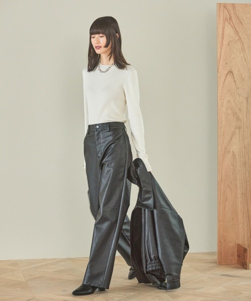 LAKOLE（ラコレ）の「FLカーブパンツ / 143181（その他パンツ・レディース・ブラック/ブラウン・SMALL/MEDIUM）」の12枚目の写真