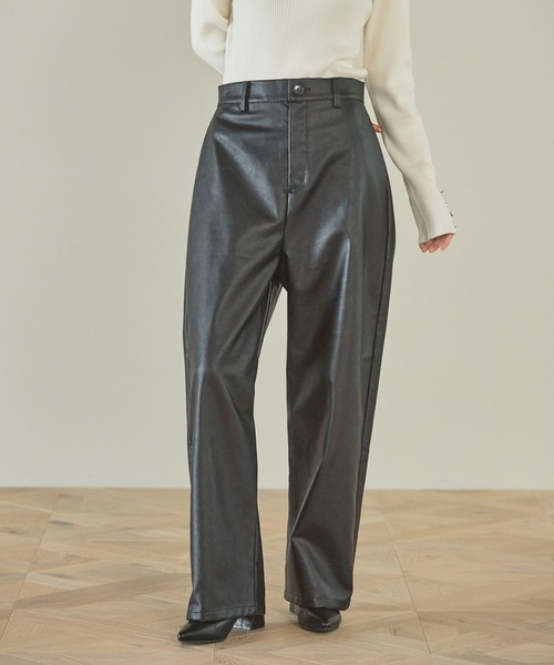 LAKOLE（ラコレ）の「FLカーブパンツ / 143181（その他パンツ・レディース・ブラック/ブラウン・SMALL/MEDIUM）」の14枚目の写真