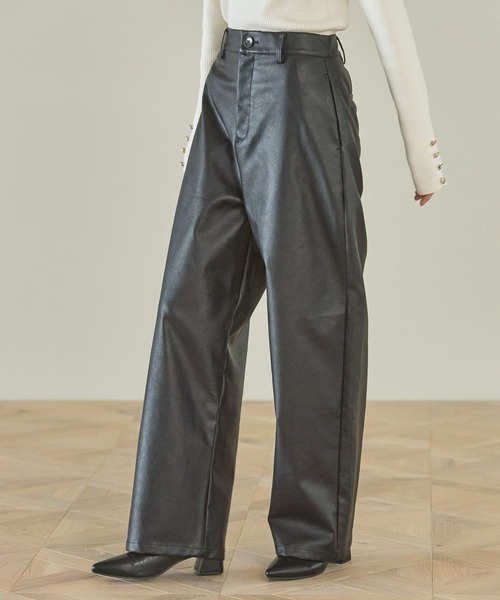 LAKOLE（ラコレ）の「FLカーブパンツ / 143181（その他パンツ・レディース・ブラック/ブラウン・SMALL/MEDIUM）」の15枚目の写真