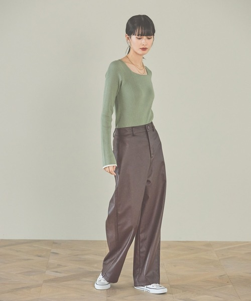 LAKOLE（ラコレ）の「FLカーブパンツ / 143181（その他パンツ・レディース・ブラック/ブラウン・SMALL/MEDIUM）」の22枚目の写真