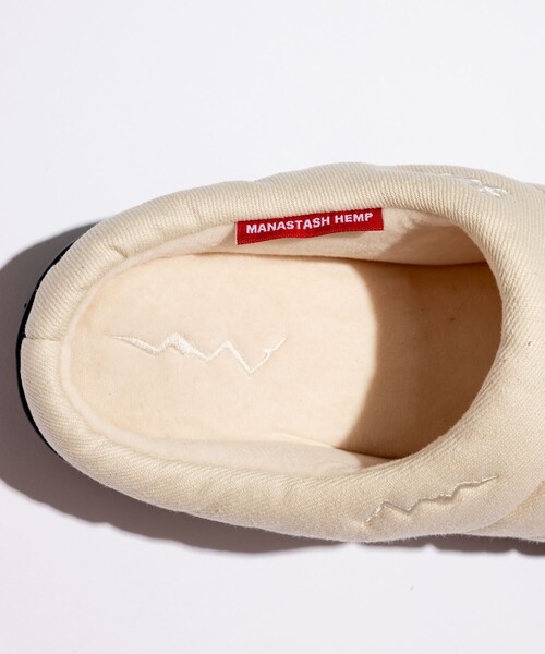 SUBU×MANASTASH/スブ×マナスタッシュ 【EXCLUSIVE】HEMP TWILL SANDAL 23/ヘンプ ツイル サンダル/クロッグ（スリッポン）｜SUBU（スブ）