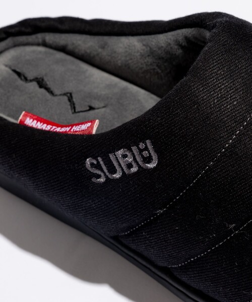 SUBU×MANASTASH/スブ×マナスタッシュ 【EXCLUSIVE】HEMP TWILL SANDAL 23/ヘンプ ツイル サンダル/クロッグ（スリッポン）｜SUBU（スブ）