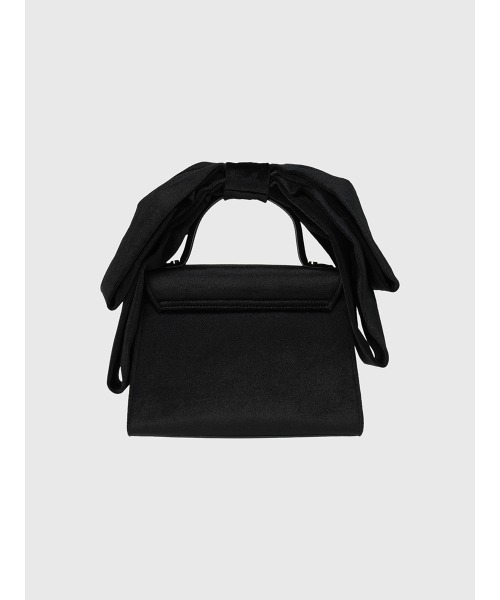 リボンモチーフハンドバッグ(F IVORY): BAG / GOODS