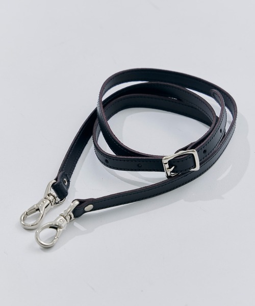 TOGA（トーガ）の「【TOGA×Zatchels/トーガ×ザッチェルズ】Barrel TOGA × Zatchels/バレルバッグ/レザーショルダーバッグ/ユニセックス（ショルダーバッグ・レディース・ブラック/ホワイト・FREE）」の15枚目の写真