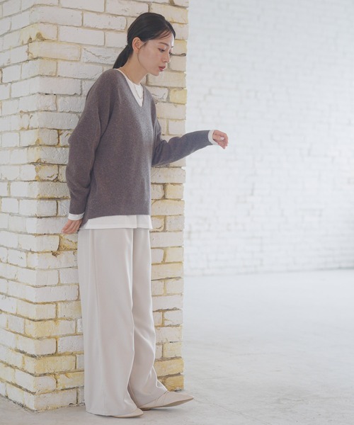 LAKOLE（ラコレ）の「ポリツイルイージ－パンツ / 151218（その他パンツ・レディース・ブラック/ベージュ/グレー/マスタード・SMALL/MEDIUM/LARGE）」の10枚目の写真