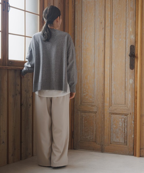 LAKOLE（ラコレ）の「ポリツイルイージ－パンツ / 151218（その他パンツ・レディース・ブラック/ベージュ/グレー/マスタード・SMALL/MEDIUM/LARGE）」の14枚目の写真