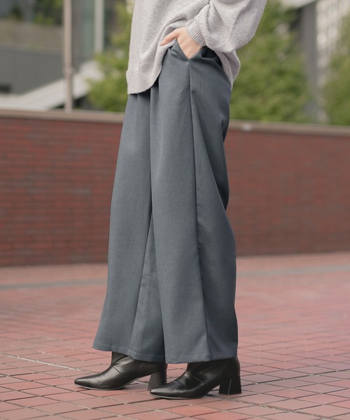 LAKOLE（ラコレ）の「ポリツイルイージ－パンツ / 151218（その他パンツ・レディース・ブラック/ベージュ/グレー/マスタード・SMALL/MEDIUM/LARGE）」の7枚目の写真