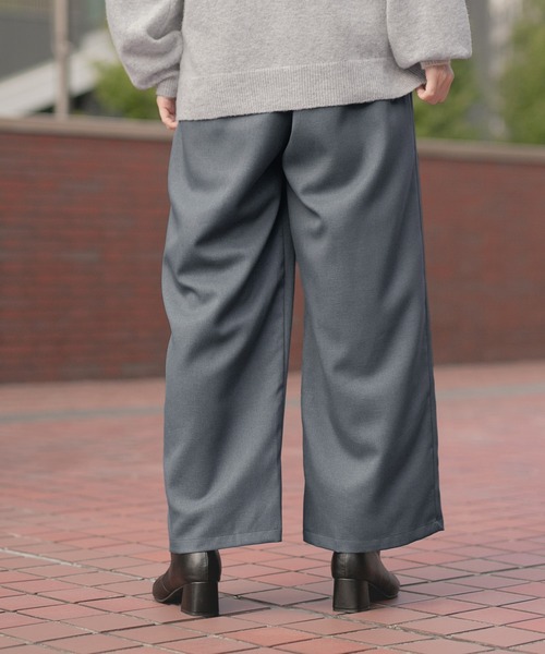 LAKOLE（ラコレ）の「ポリツイルイージ－パンツ / 151218（その他パンツ・レディース・ブラック/ベージュ/グレー/マスタード・SMALL/MEDIUM/LARGE）」の8枚目の写真